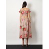 Cotton skirt with iconic print
