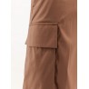 Cotton blend bermuda shorts