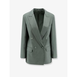 Mxmalbata virgin wool and silk blazer
