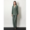 Mxmalbata virgin wool and silk blazer
