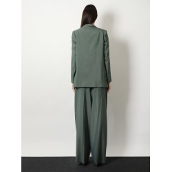 Mxmalbata virgin wool and silk blazer