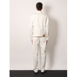 White denim jacket