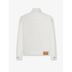 White denim jacket