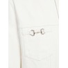 White denim jacket
