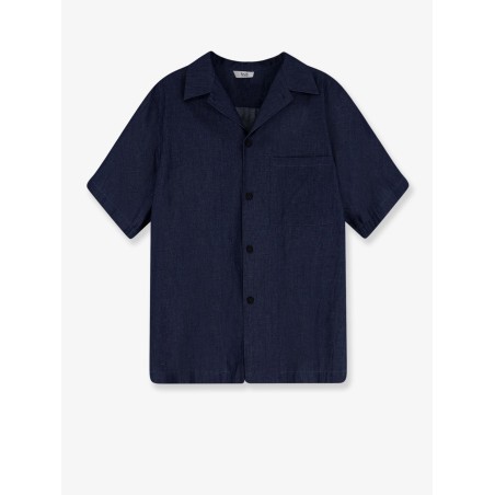 Blue denim shirt