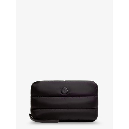 Nylon Caradoc beauty case with metal logo