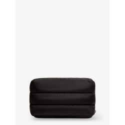 Nylon Caradoc beauty case with metal logo