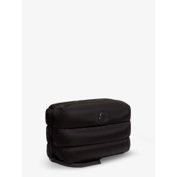 Nylon Caradoc beauty case with metal logo