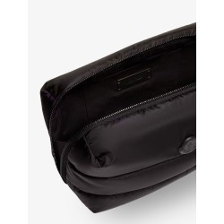 Nylon Caradoc beauty case with metal logo