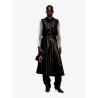 G-Inko faux leather sleeveless jacket