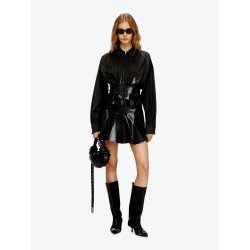 O-Zirc--S1 virgin wool blend skirt