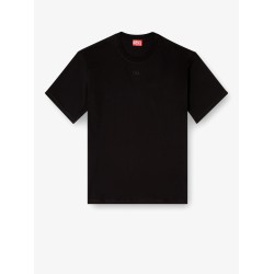 Cotton T-shirt with embroidered logo on the front