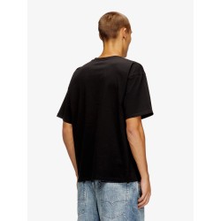 Cotton T-shirt with embroidered logo on the front