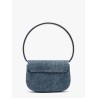 1DR denim shoulder bag