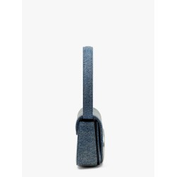 1DR denim shoulder bag