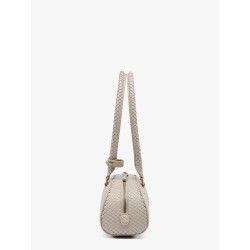 1DR python-effect leather shoulder bag