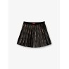 O-Saka-Mini faux leather skirt
