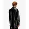 S-Simply-Qmbu faux-leather shirt