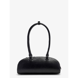 1DR python effect leather shoulder bag