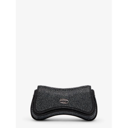 Play Crossbody XS shoulder bag with all-over rhinestones