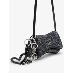 Play Crossbody XS shoulder bag with all-over rhinestones