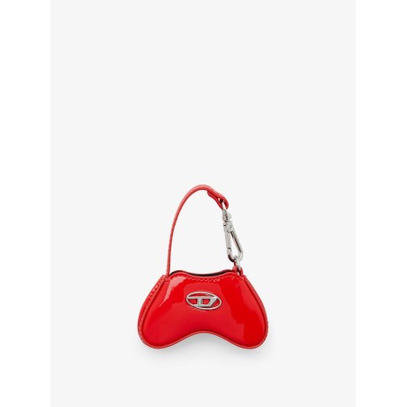 Glossy Play Charm keychain