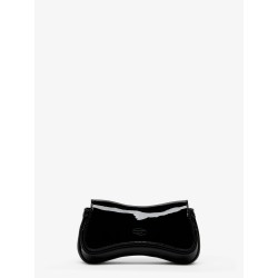 Play Clutch shiny leather shoulder bag