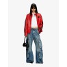 Play Clutch shiny leather shoulder bag