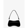 Play Clutch shiny leather shoulder bag