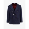 Silk and linen blazer