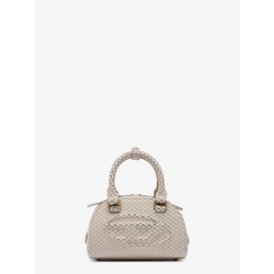 1DR Dome python leather crossbody bag