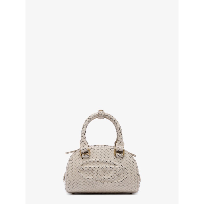 1DR Dome python leather crossbody bag