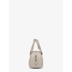 1DR Dome python leather crossbody bag