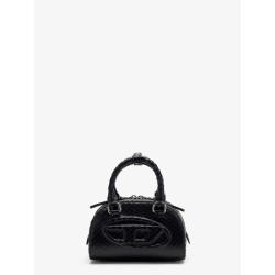 1DR Dome python leather crossbody bag