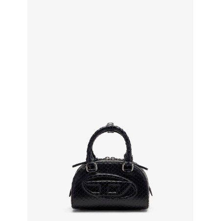 1DR Dome python leather crossbody bag