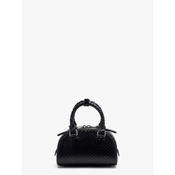 1DR Dome python leather crossbody bag