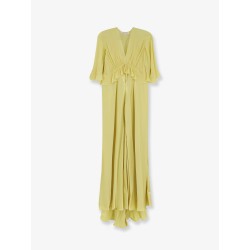 Satin long dress