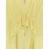 Satin long dress