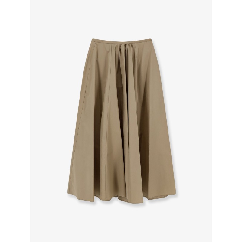 Cotton long skirt