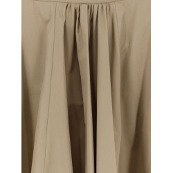 Cotton long skirt