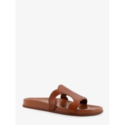 Triomphe leather sandals