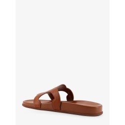 Triomphe leather sandals