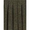 Pleated mini skirt