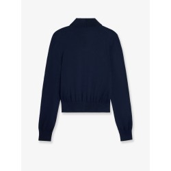 Cotton polo sweater