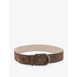 Suede belt