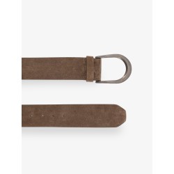 Suede belt