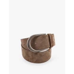 Suede belt