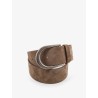 Suede belt