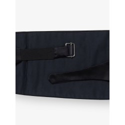 Cotton and silk cummerbund