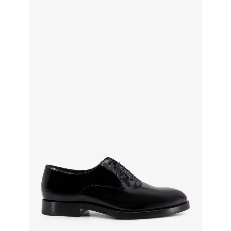 Oxford patent leather lace-up